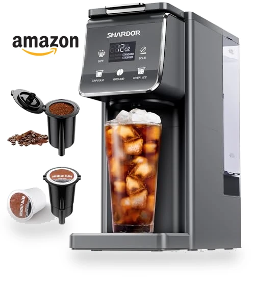 K Cup Coffee Maker With Bold Setting — Single-Cup Coffee Makers, SHARDOR