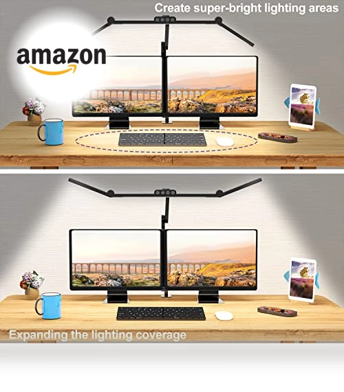 LED Desk Lamp with Clamp — Study & Desk Lighting, Micomlan