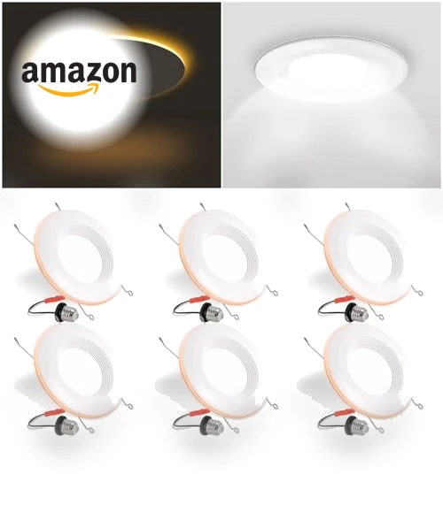LED Recessed Lighting with Night Light — Overhead Lighting, E ENERGETIC LIGHTING
