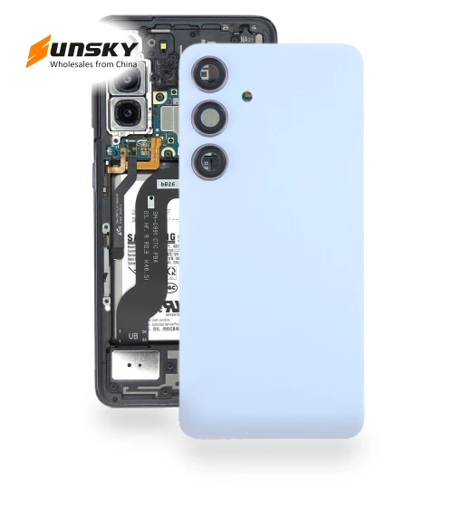 OEM Battery Back Cover with Camera Lens Cover — Back Covers, Samsung