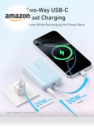 Portable Charger, 10,000mAh 30W Power Bank — Mobile Power Solutions, Anker