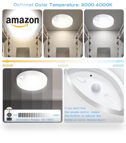 Rechargeable Motion Sensor Closet Light — Tap Lights, WhitePoplar
