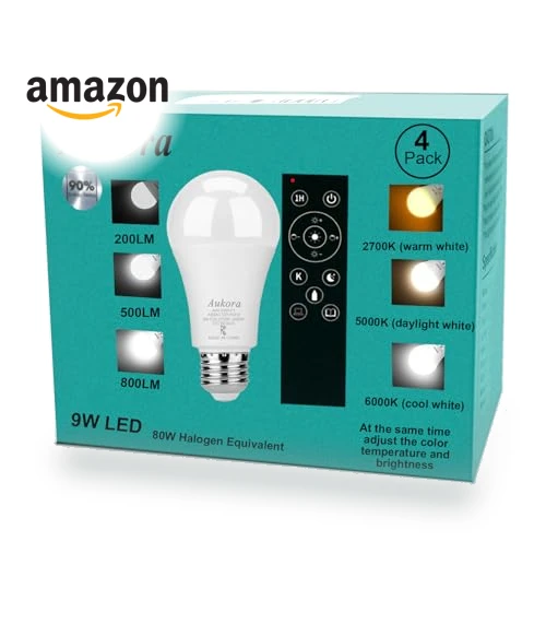 Remote Control LED Light Bulbs — LED, Aukora