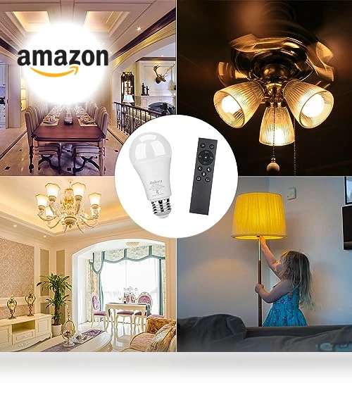 Remote Control LED Light Bulbs — LED, Aukora