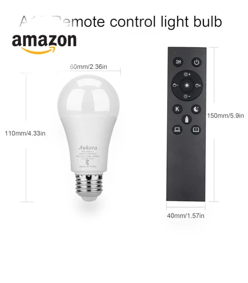 Remote Control LED Light Bulbs — LED, Aukora