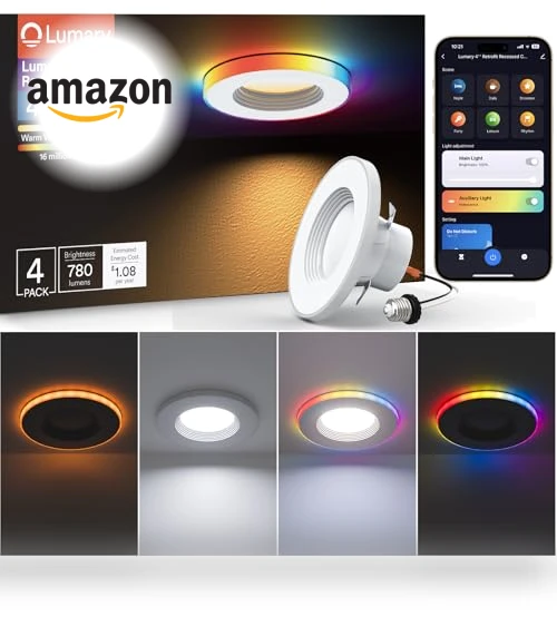 Retrofit Smart WiFi Recessed Lighting — Kits, Lumary