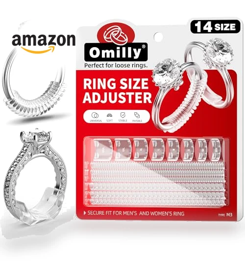 Silicone Ring Guards Invisible Ring Spacers Fitter — Enhancers, Omilly