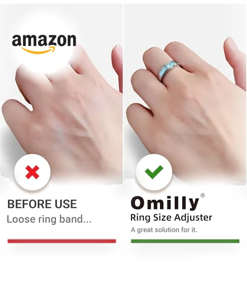 Silicone Ring Guards Invisible Ring Spacers Fitter — Enhancers, Omilly