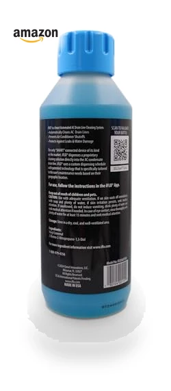Smart Automated A/C Drain Line Cleaner Cartridge — Air Moisture Control, iFLO