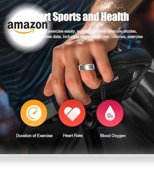 Smart Health Monitor Ring — Smart Rings, Qjijolz