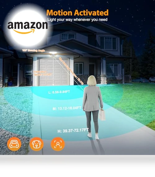 Smart LED Security Lights — Outdoor Security & Flood Lighting, Onforu