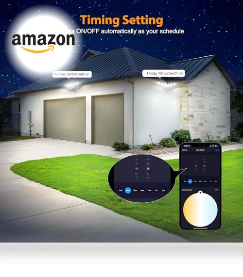 Smart LED Security Lights — Outdoor Security & Flood Lighting, Onforu