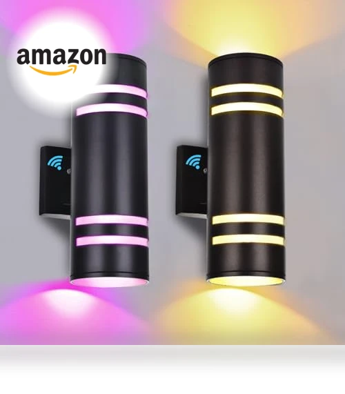 Smart RGB Outdoor Wall Lights — Garden Illumination, iYogaled