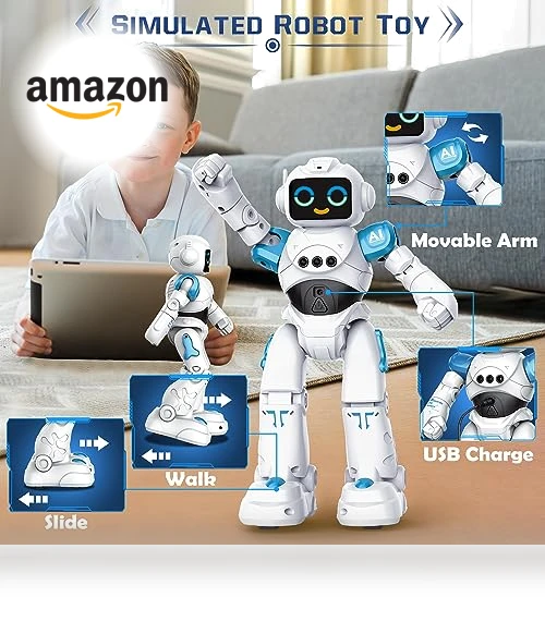 Smart Talking Voice Remote Control Robot — Interactive Figures & Robots, VATOS