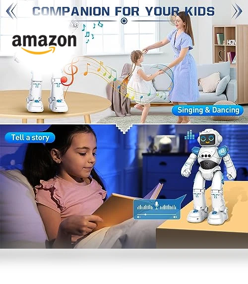 Smart Talking Voice Remote Control Robot — Interactive Figures & Robots, VATOS
