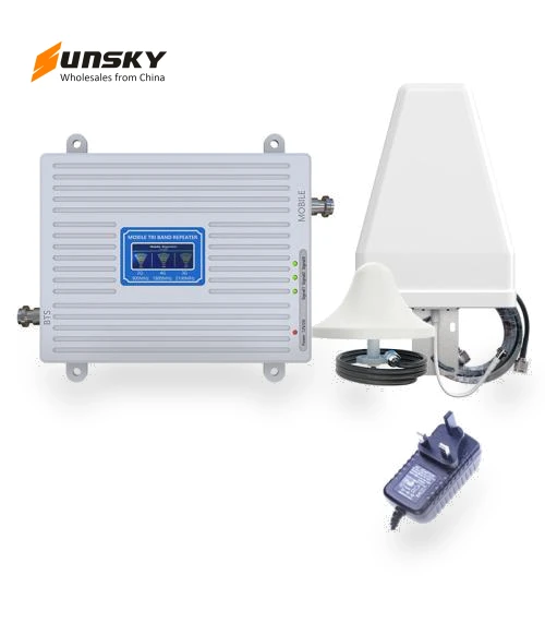 Triple-Band Mobile Phone Signal Reception Booster Amplifier — Signal Boosters