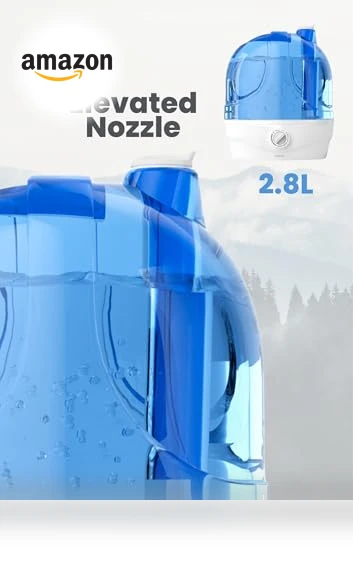 Ultrasonic Cool Mist Humidifier — Air Moisturizers, AZEUS