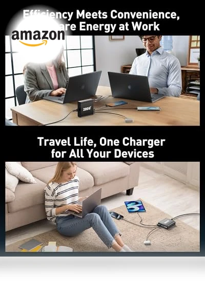 8-Port USB C Charging Station — Chargers & Adapters, Ediliow