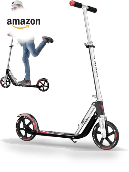 Adjustable Height Foldable Scooter — Push Scooters, LEEYV
