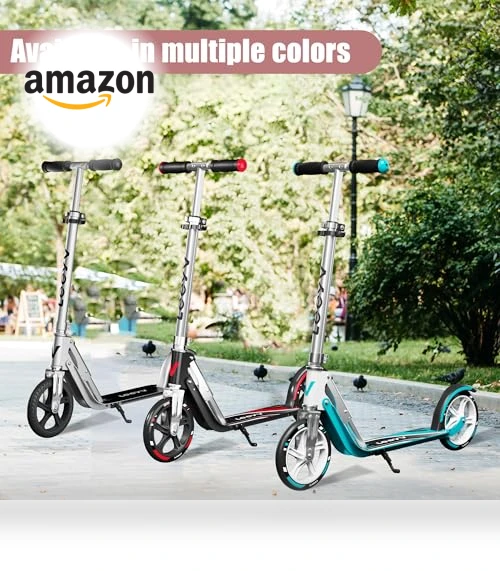 Adjustable Height Foldable Scooter — Push Scooters, LEEYV