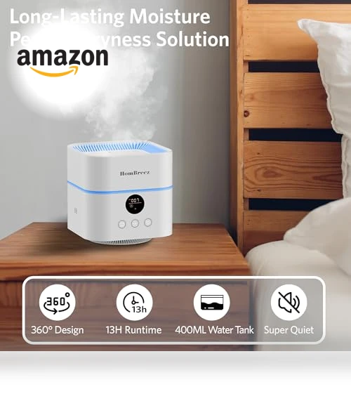 Air Purifier and Humidifier Combo — Air Moisturizers, HomBreez