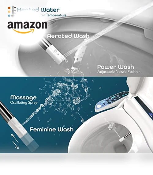 Electric Bidet Toilet Seat — Bathroom Essentials, BidetMate