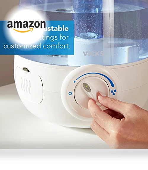 Filter-Free Ultrasonic Humidifier — Air Moisturizers, Vicks