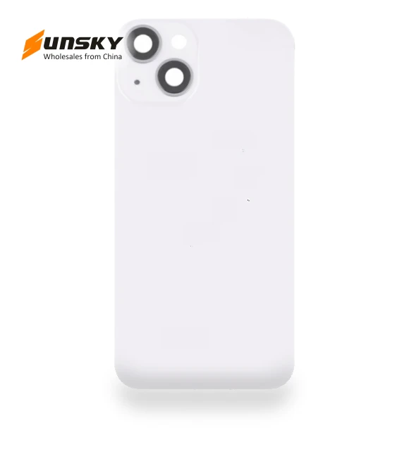 Glass Battery Back Cover with Flash Bracket + Wireless Charging Module — Back Covers