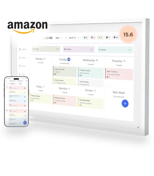 HD Digital Calendar with Smart Touchscreen — Digital Frames, Mezed