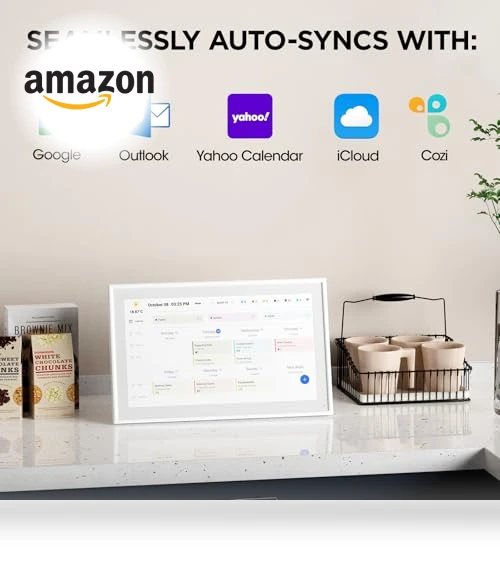 HD Digital Calendar with Smart Touchscreen — Digital Frames, Mezed