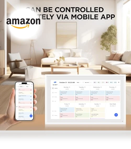 HD Digital Calendar with Smart Touchscreen — Digital Frames, Mezed
