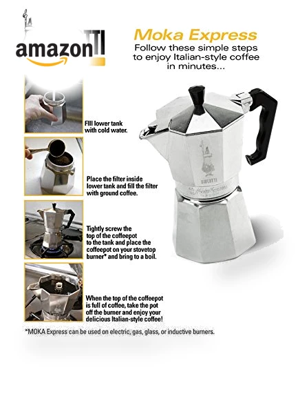 Iconic Stovetop Espresso Maker — Stovetop Moka Pots, Bialetti