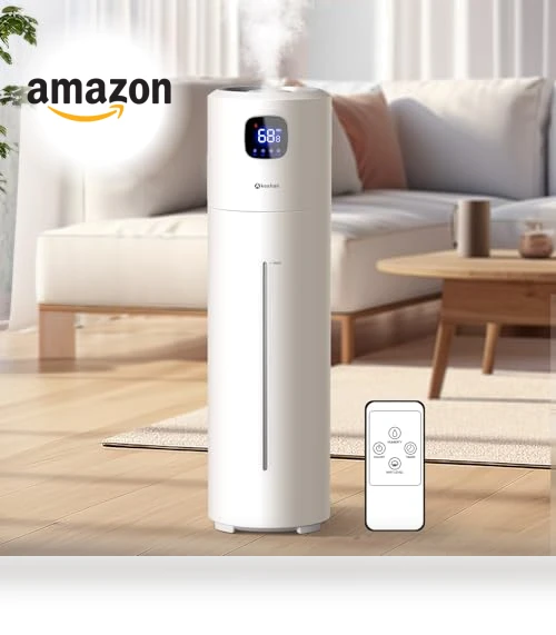 Large Ultrasonic Cool Mist Humidifier — Air Moisturizers, Akeshan