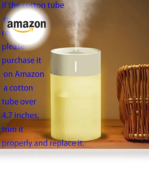 Mini Humidifier with 7 Color LED — Air Moisturizers, HOTFFISH