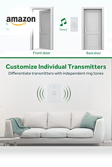 Mini Waterproof Wireless Doorbell — Kits, AVANTEK