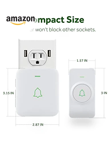 Mini Waterproof Wireless Doorbell — Kits, AVANTEK