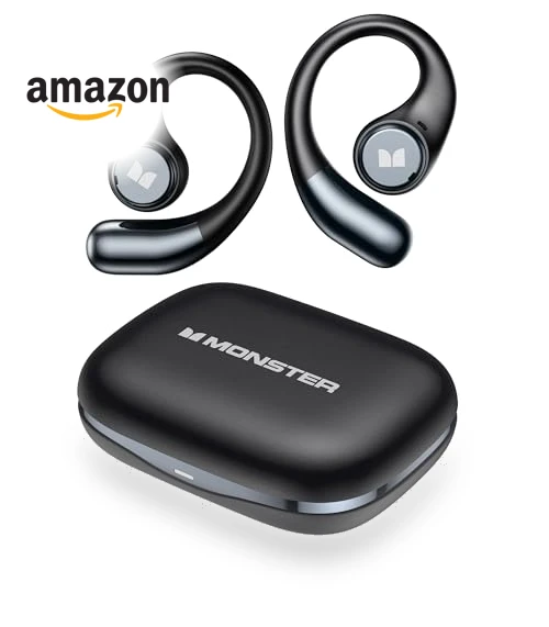 Open Ear Wireless Earbuds — In-Ear Headphones, MONSTER