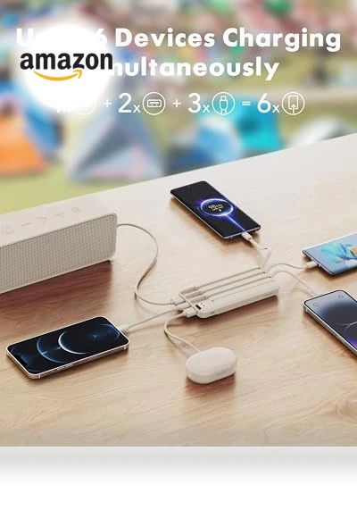 Portable Charger with Built-in Cables — Charging Solutions, Dong guan Utopia-Originality Technology Co., Ltd