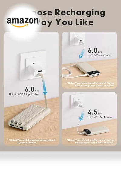 Portable Charger with Built-in Cables — Charging Solutions, Dong guan Utopia-Originality Technology Co., Ltd