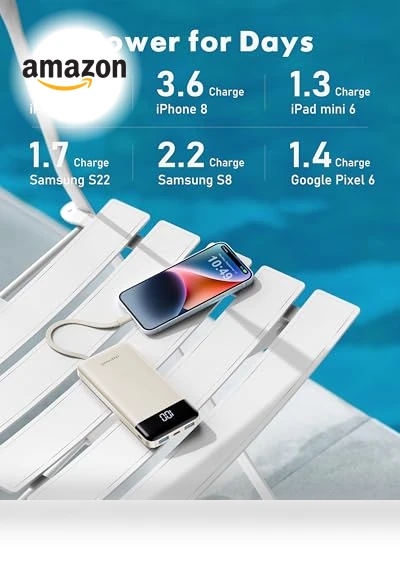 Portable Charger with Built-in Cables — Charging Solutions, Dong guan Utopia-Originality Technology Co., Ltd