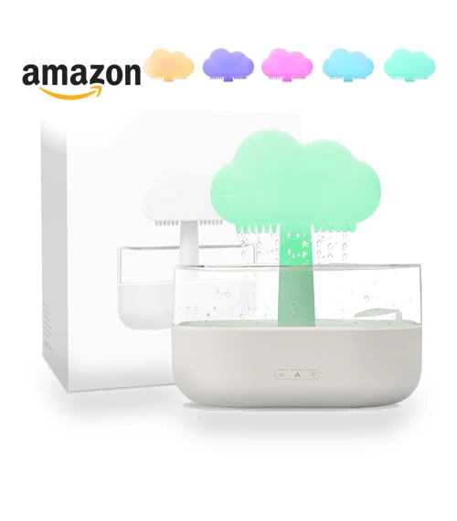 Rain Cloud Humidifier Water Drip — Air Moisturizers, Rican