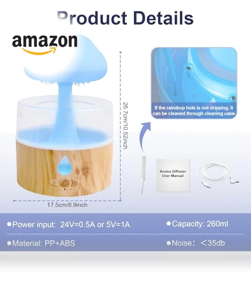 Rain Cloud Humidifier — Air Moisturizers, Foyucool
