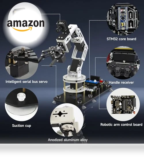 Robot Arm ROS Virtual Machine Controller — Security & Surveillance Robots, Yahboom