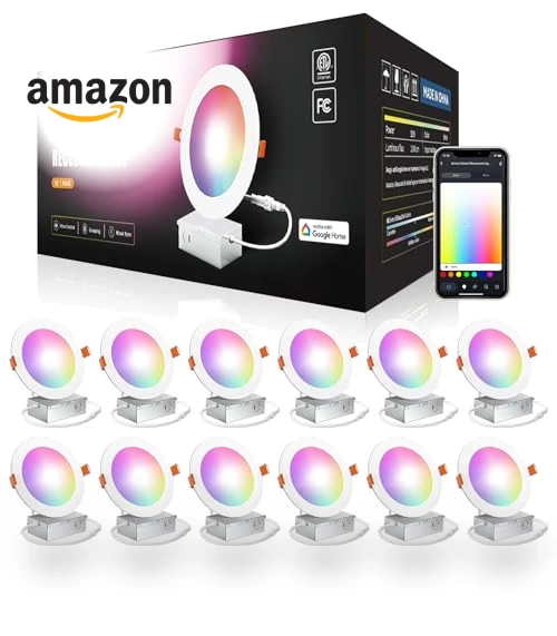 Smart LED Recessed Lighting — LED, Amico
