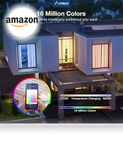 Smart LED Recessed Lighting — LED, Amico