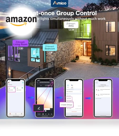 Smart LED Recessed Lighting — LED, Amico