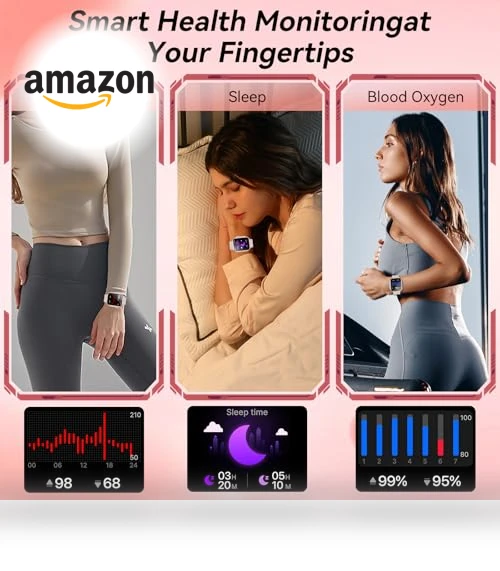 Smart Watch with Fitness Tracker — Smartwatches, Jacoosa