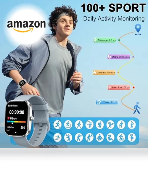 Smart Watch with Fitness Tracking — Smartwatches, Soudorv