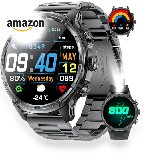 Smart Watch with LED Flashlight — Smartwatches, LIGE