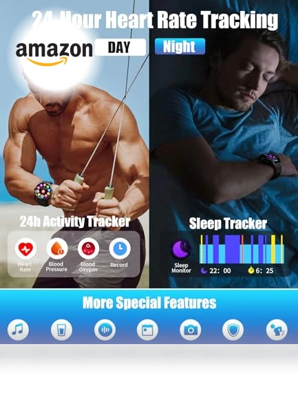 Smart Watch with LED Flashlight — Smartwatches, LIGE